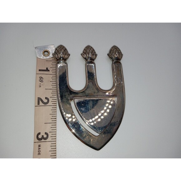 5/$25 Sheffield Silverplate Book Mark Swingers Pineapples Readed 3" Bookmark - Picture 7 of 7